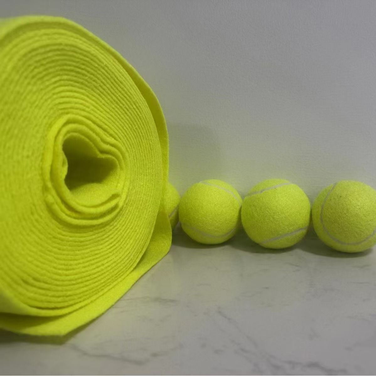 2mm 3mm customized colorful felt for tennis ball